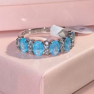 🍀5/$45🍀 RBP] The Isabella Ring Aquamarine Ice Crystal